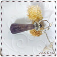 Pendule de radiesthésie, améthyste, ésotérisme, boutique ésotérique, wicca