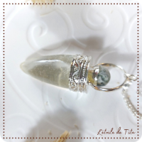 Pendule de radiesthésie, Cristal de roche, ésotérisme, boutique ésotérique, wicca