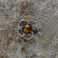 Pendentif en ambre
