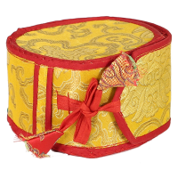 16055 1 16055 1 1 the mystic drum damaru with yellow bag jpg