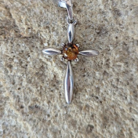 Pendentif en ambre