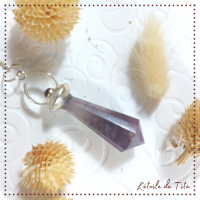 Pendule de radiesthésie, améthyste, ésotérisme, boutique ésotérique, wicca