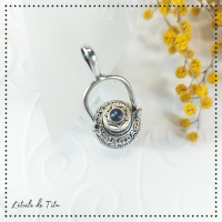 Pendentif fiole magie wicca ésotérisme