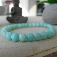 Bracelet amazonite 6mm vueface