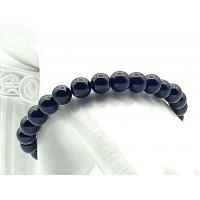 Bracelet de jais 8 mm 2 