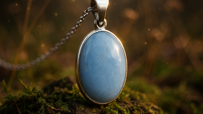 Bijoux en angélite
