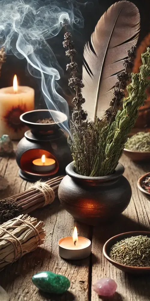 Encens, herbes et parfums d'influence