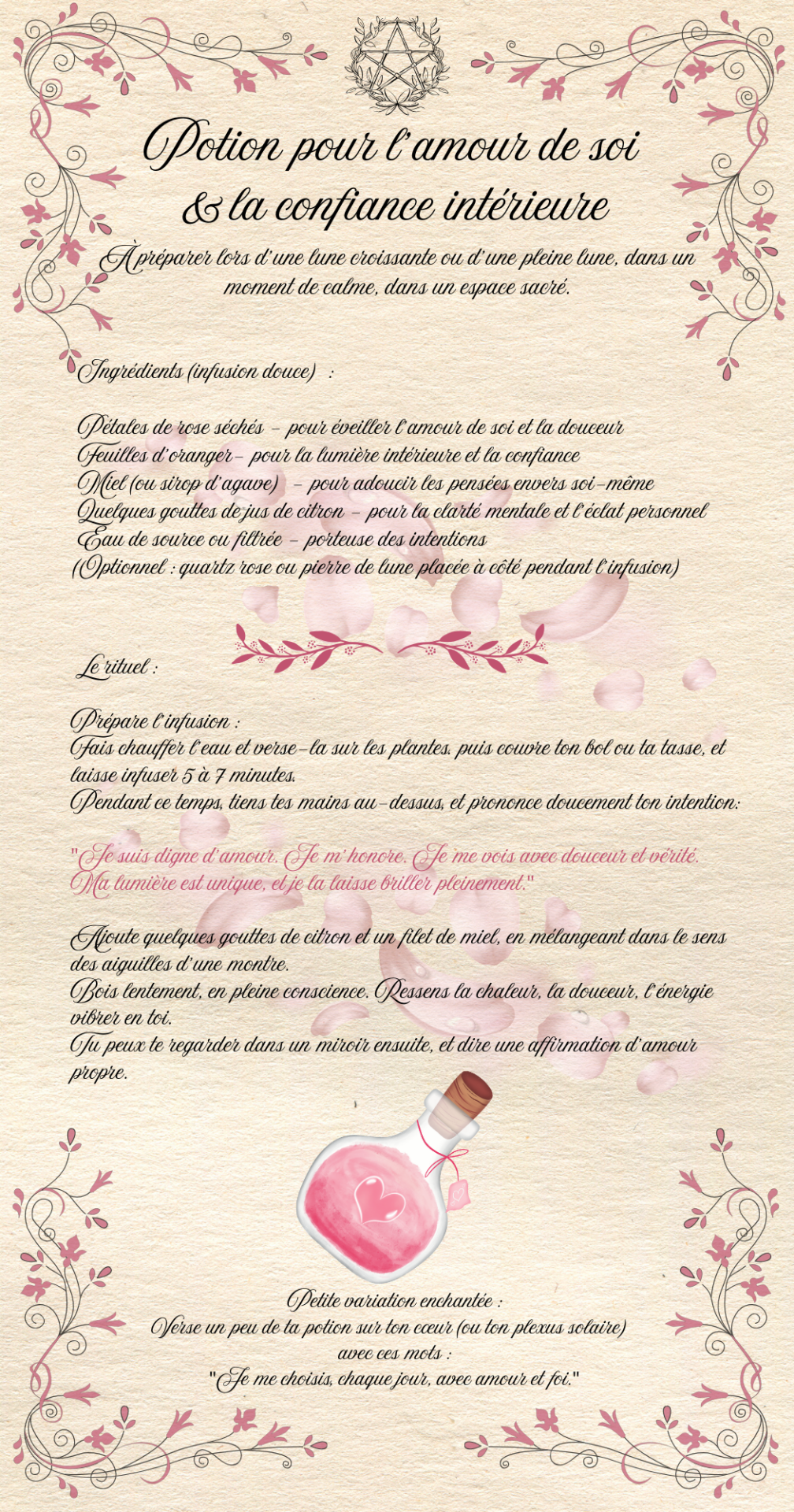 page de grimoire, rituel